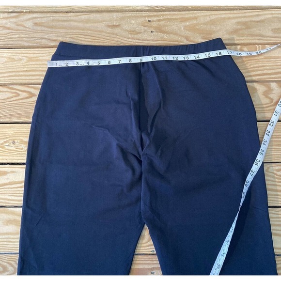NEW Susan Graver Weekend Premium Stretch Crop Pants Petite PM Women's Black - Picture 7 of 9